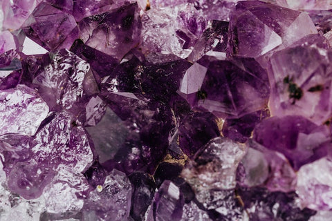 Amethyst-Kristall-Cluster