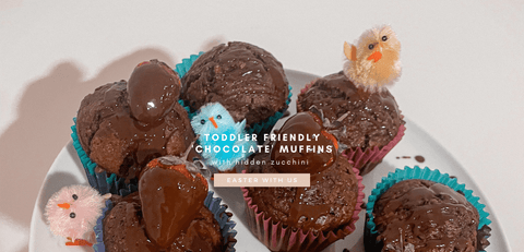 TODDLER FRIENDLY CHOCOLATE MUFFINS
