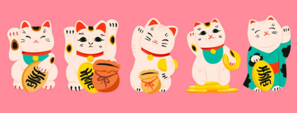Maneki Neko - gato - amuleto de la suerte