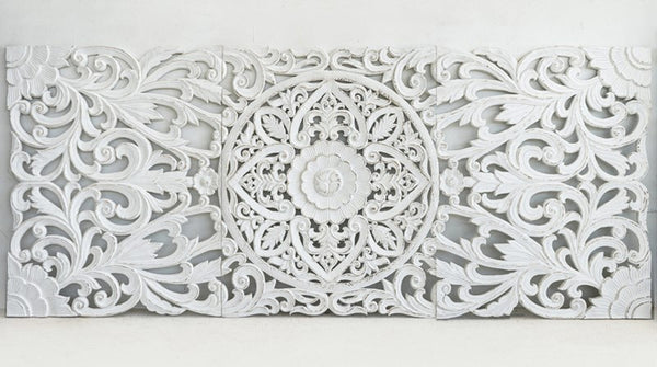 Panel-Mural-Bois-D-Acacia-Recycle-Balinais-Vintage-Blanc-180-Cm-Face-Horizontal