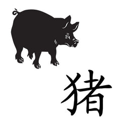Astrologisch-chinesisch-Annee-Du-Cochon-Zeichen