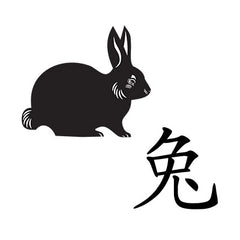 Astrologisch-chinese-Annee-Du-Liévre Zeichen