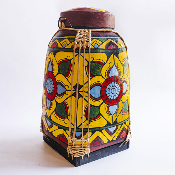 Box-a-riz-thailan-traditionel-multicolore-60-cm-profil