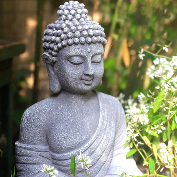 Buddha-Gautama-Statu-De-Jardin