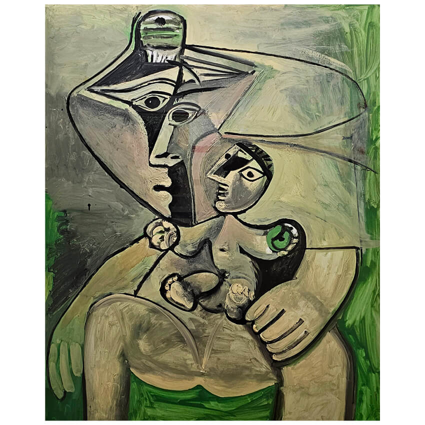 Pablo Picasso Motherhood 1971