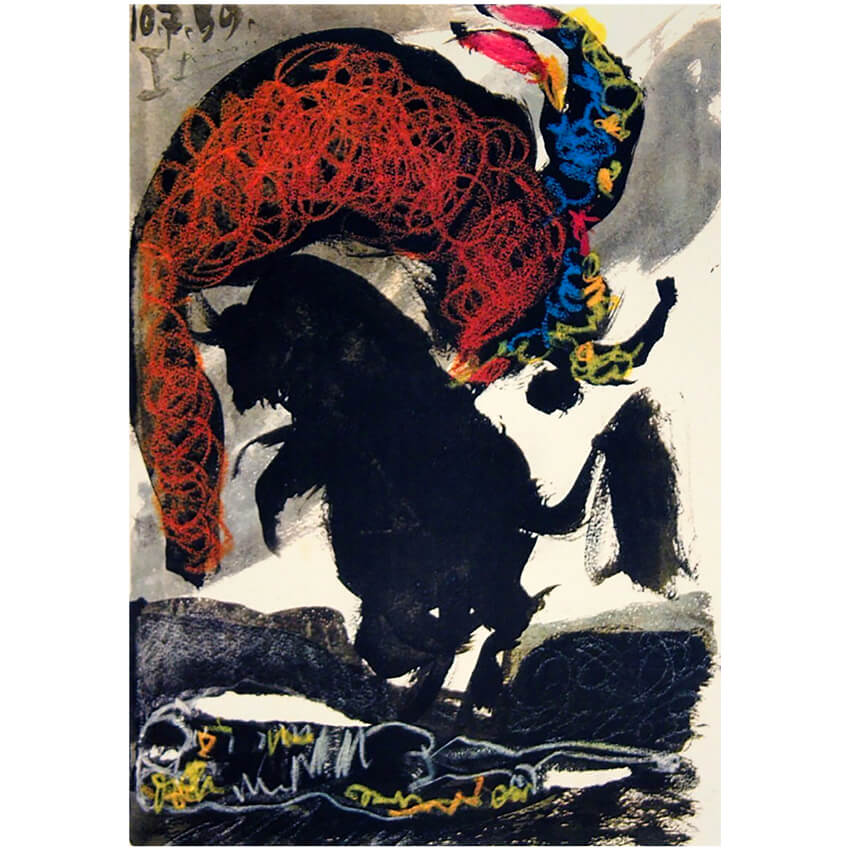 Pablo Picasso Bullfight 1959