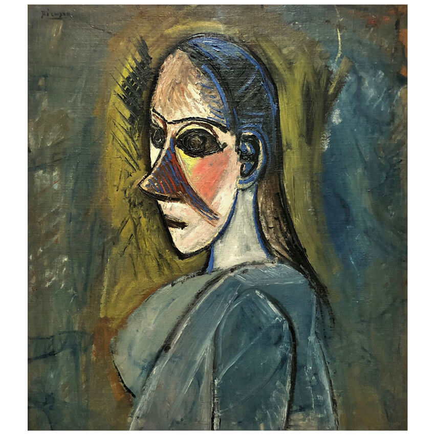 Pablo Picasso Buste de Femme Juin-Juillet 1907