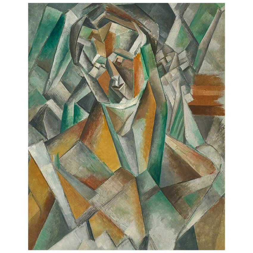 Pablo Picasso Femme assise 1909