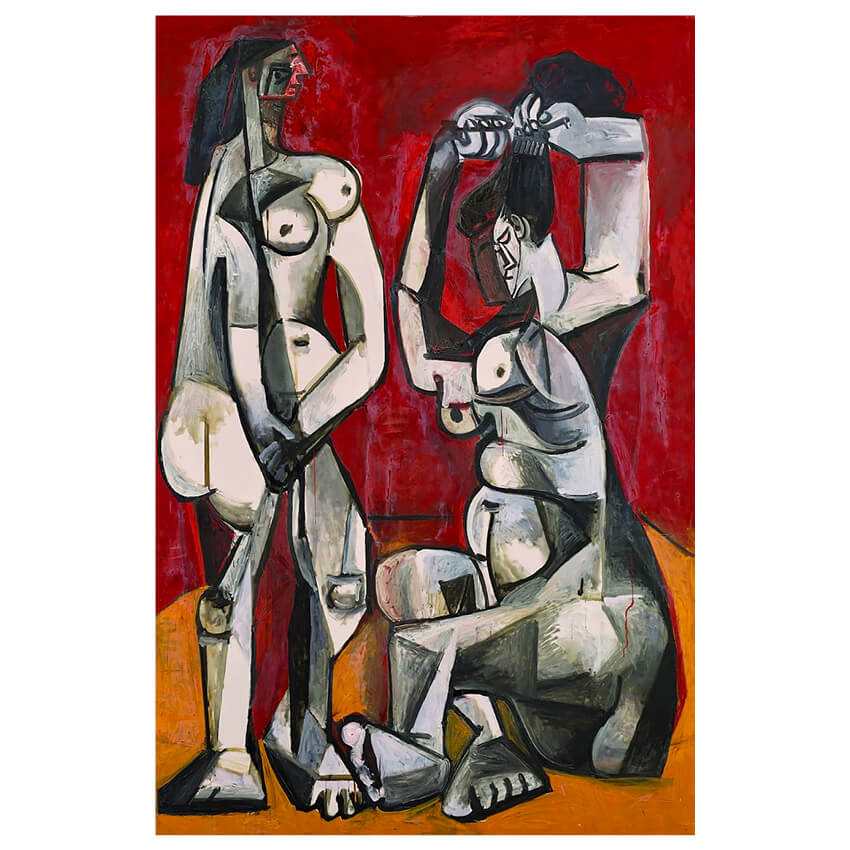 Pablo Picasso Femmes à la Toilette 1956