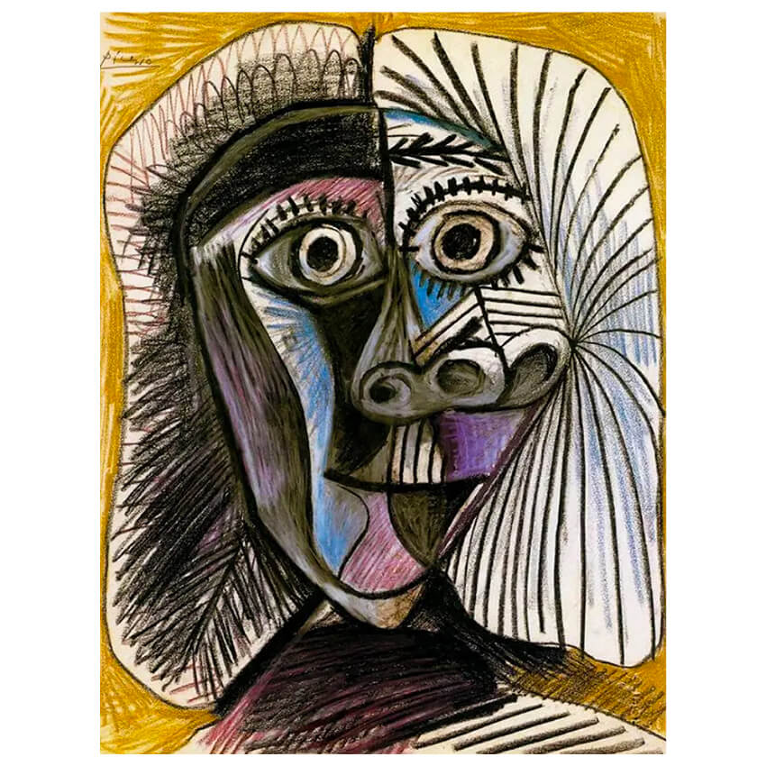 Pablo Picasso Head 1972