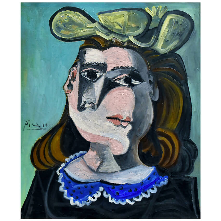 Pablo Picasso Woman with a Blue Collar 1941