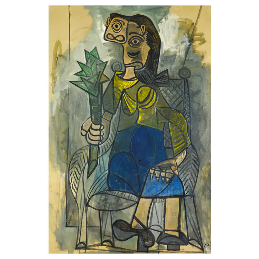 Pablo Picasso Woman with Artichoke 1941