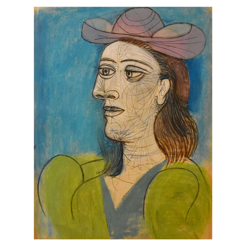 Pablo Picasso Woman with a Hat 1938