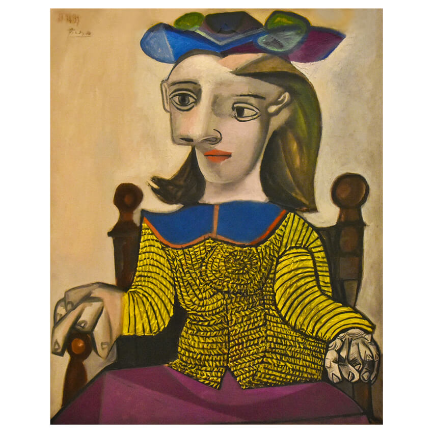 Pablo Picasso Yellow Sweater 1939