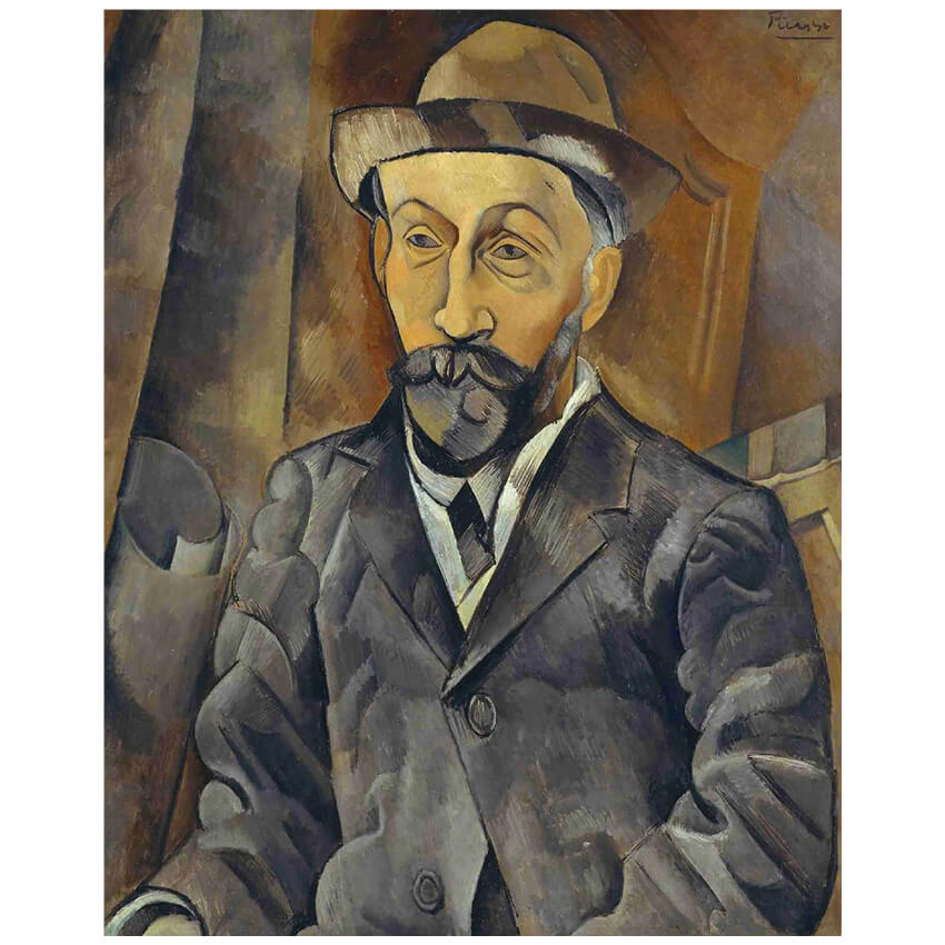Pablo Picasso The art dealer Clovis Sagot 1909