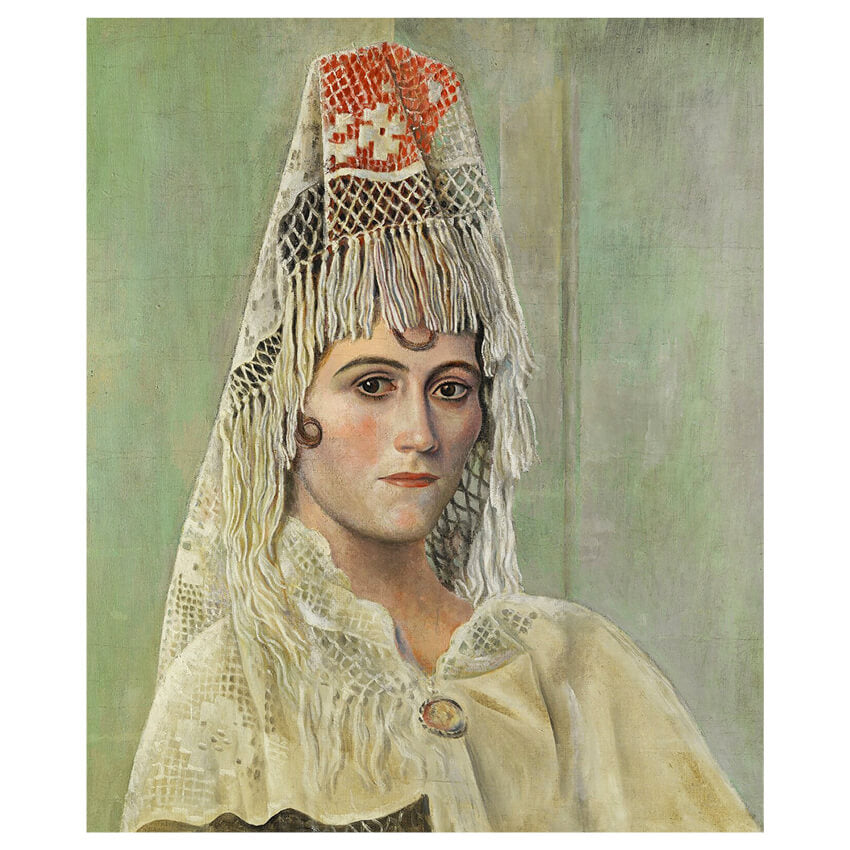 Pablo Picasso Olga in Mantilla 1917