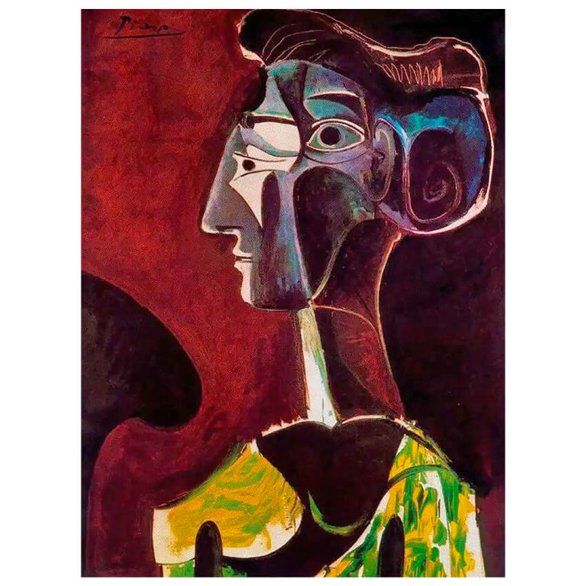 Pablo Picasso Portrait of a woman in profile