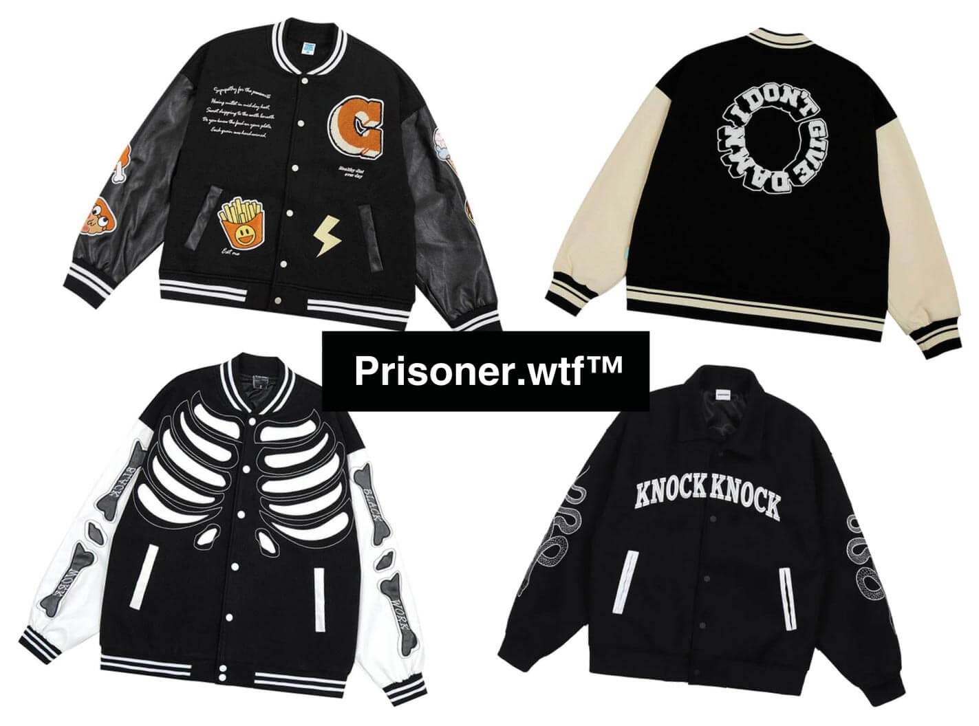 Unleash Your Urban Edge - Prisoner.wtf Jackets