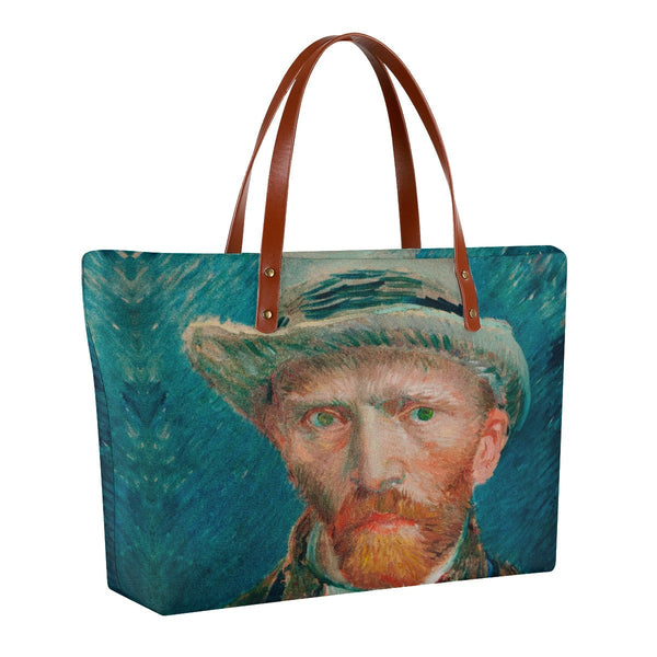 Autorretrato de Vincent van Gogh 1889 Bolsa de tela – The Mob Wife