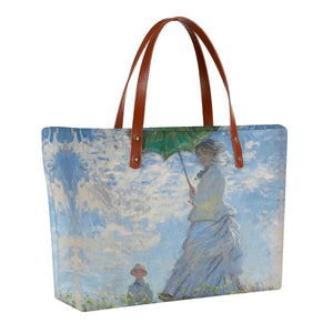 Tote Bag - Woman with a Parasol - Claude Monet