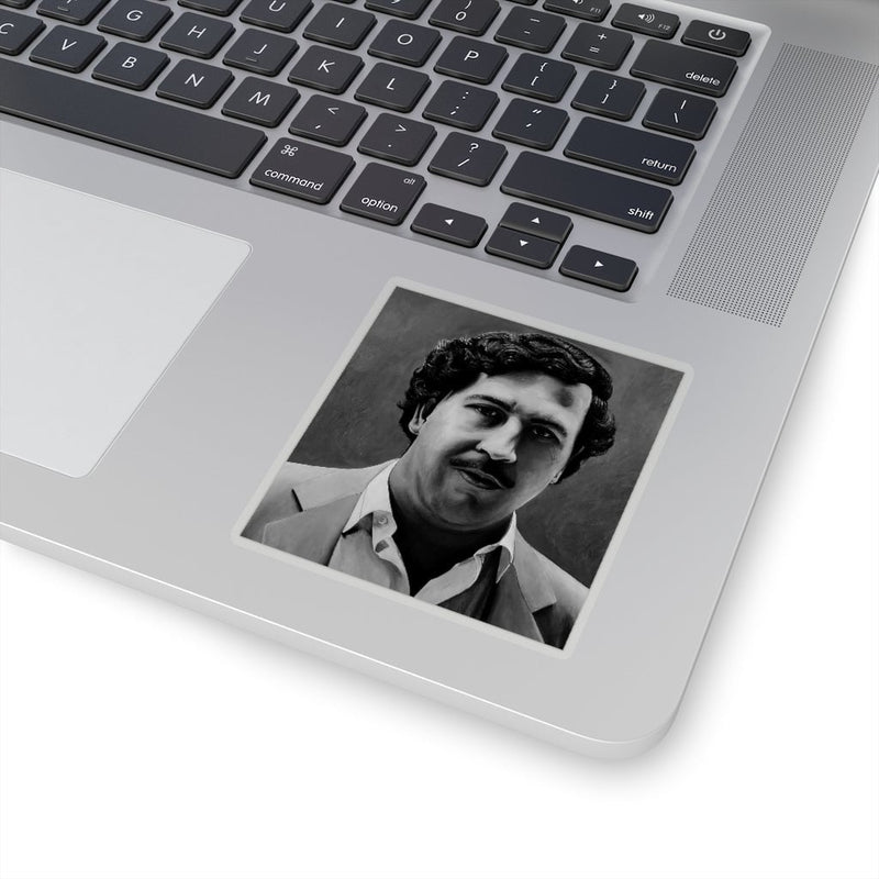 Don Pablo Escobar Painting Colombian Gentleman Stickers – The Mob Wife
