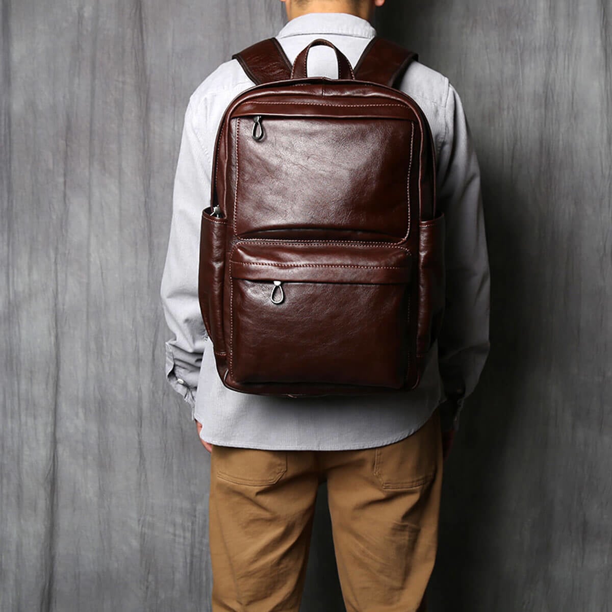 Leather Backpacks - Kanye West Fashion Style