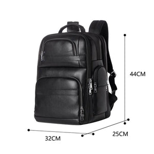 Leather World 15.6 inch PU Leather Travel USB College Laptop Backpack Men  Women: Buy Leather World 15.6 inch PU Leather Travel USB College Laptop Backpack  Men Women Online at Best Price in