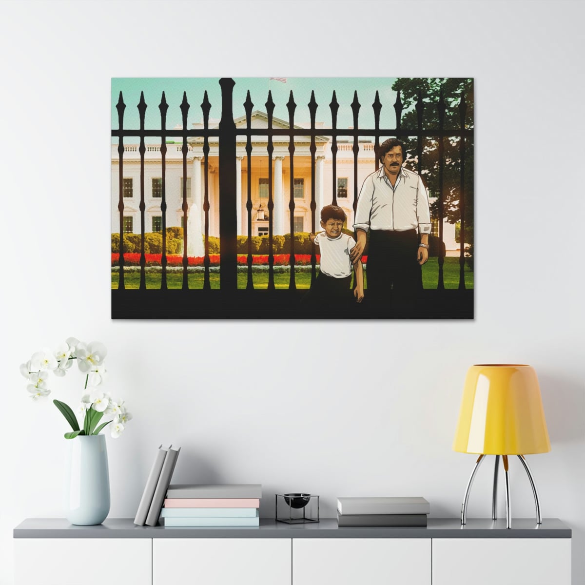 Discover 60 white house wallpaper best  incdgdbentre