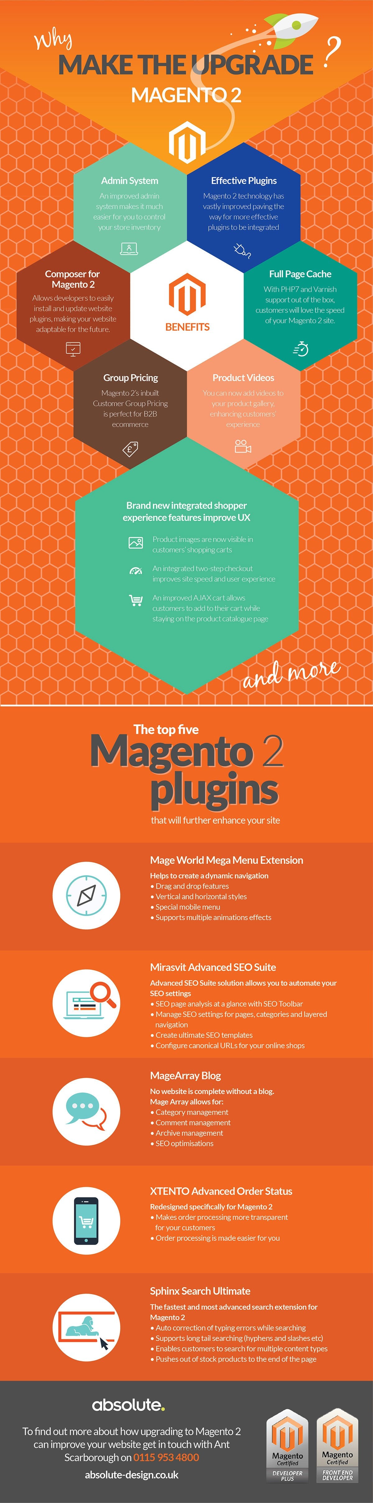 Magento2 upgrade infographic