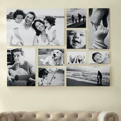 Beautiful Home Decor Home styling tips and ideas to hand a family photo gallery wall canvas