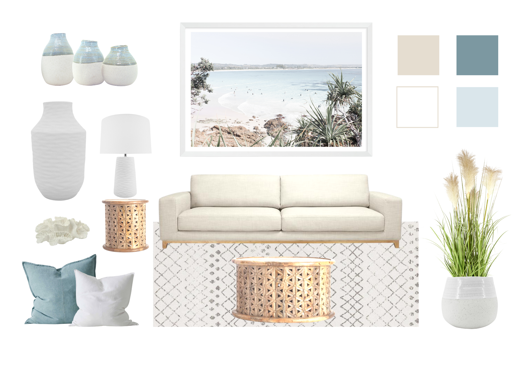 Coastal Home Decor Ideas and Styling Tips