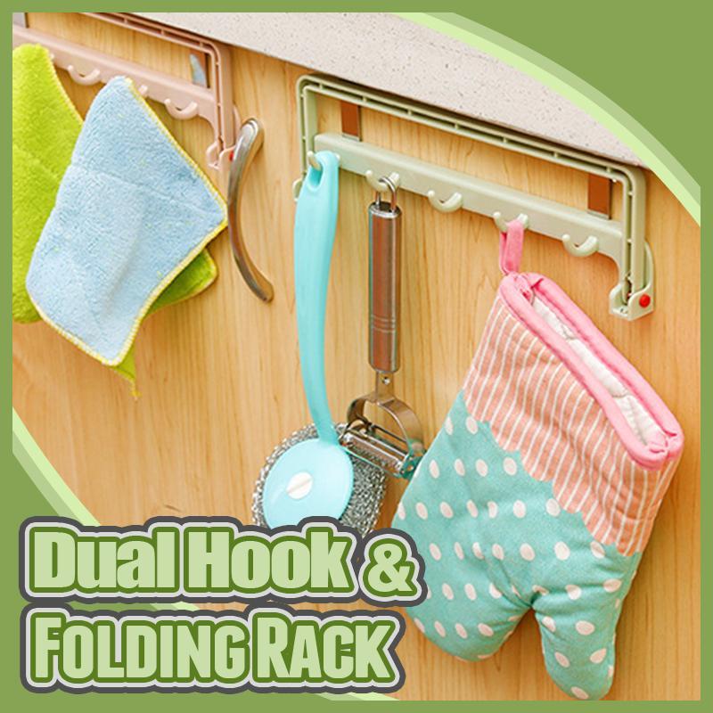 Dual Hook and Folding Rack