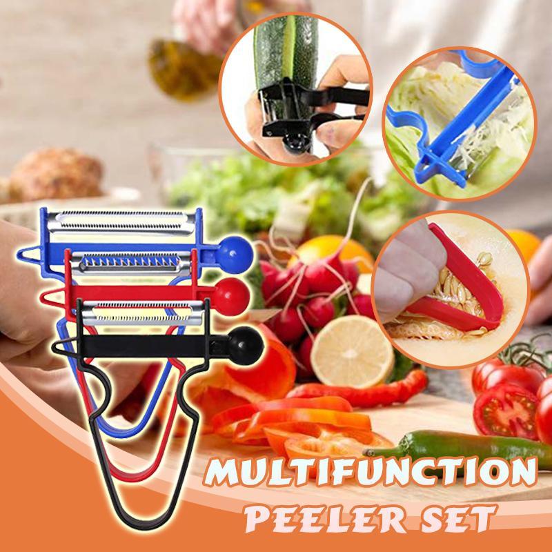 Multifunction Peeler Set