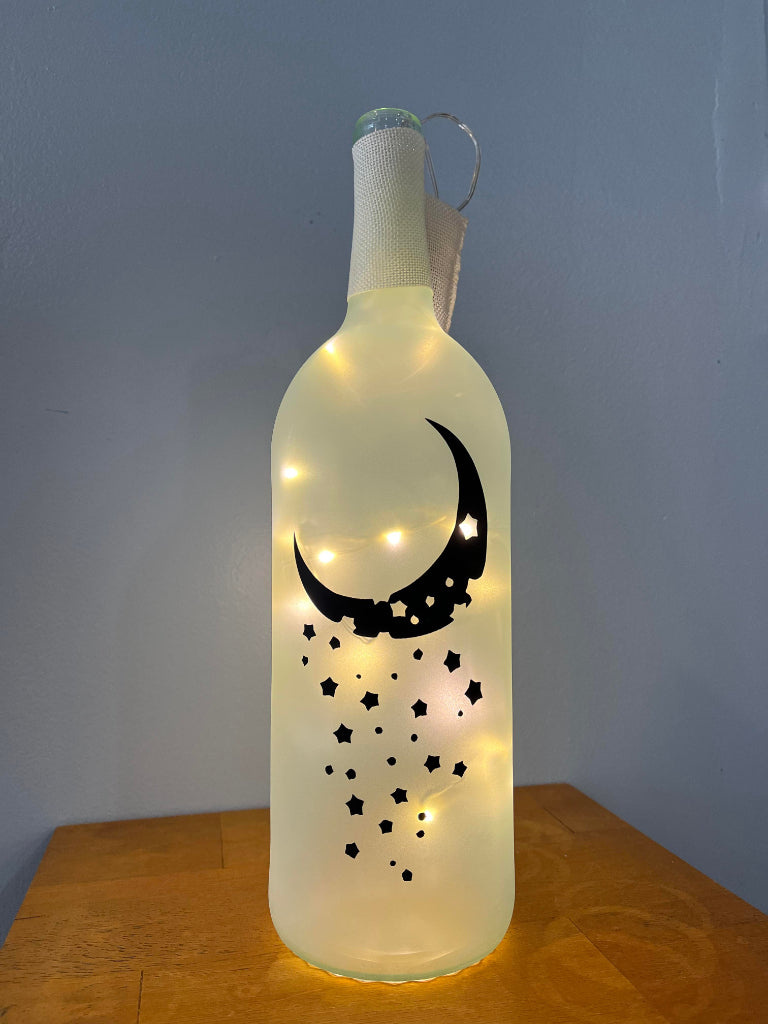 bottle light art