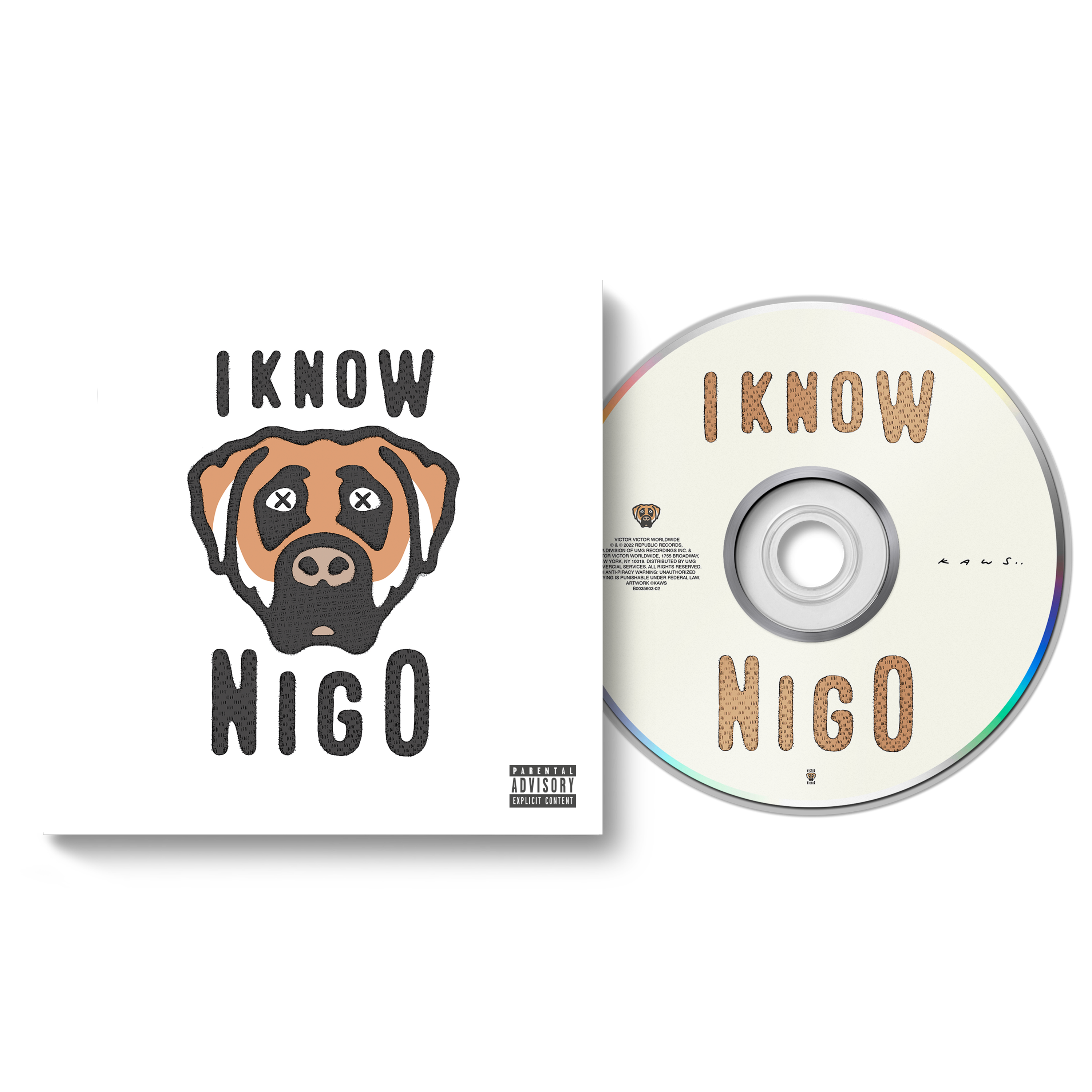 I know Nigo 限定レコード、kaws - 洋楽