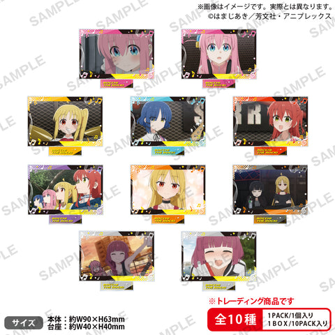 アニメ「ぼっち・ざ・ろっく！」　トレーディングスクエアアクリルスタンド【PACK】