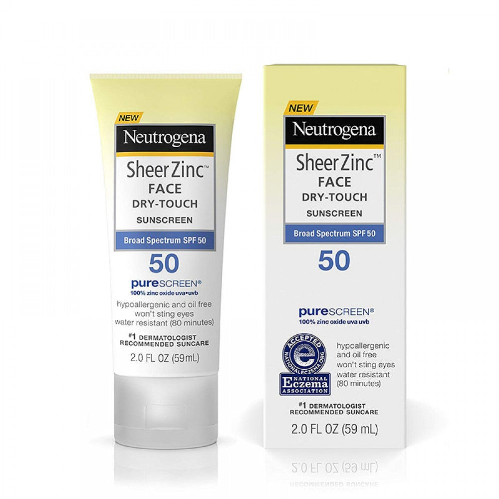 neutrogena sunscreen spf 50 sheer zinc