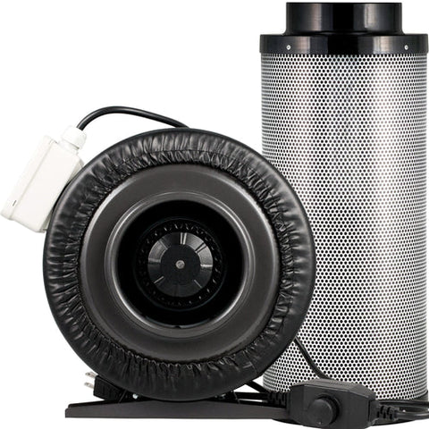 GrowAce photo for Yield Lab 6 Inch 440 CFM Charcoal Filter and Duct Fan Combo Kit