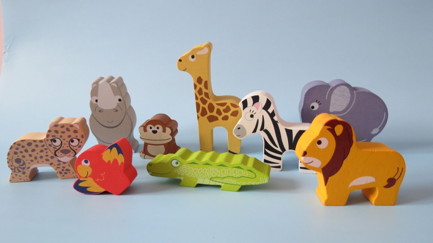 Le-Toy-Van-Toy-Animal-Stacking-Set-Wooden