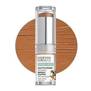 Physicians Formula Organic Wear All Natural Sculpting Face Bronzer Makeup Stick Toffee