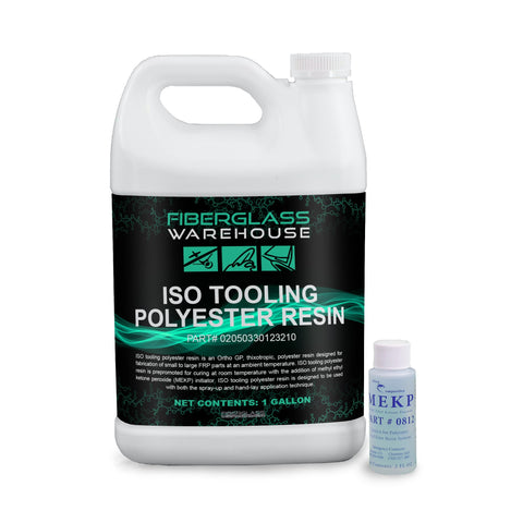 Polymer World Polyester Resin 5 Gal Kit For Boats RV's Canoes Fiberglass  Autos