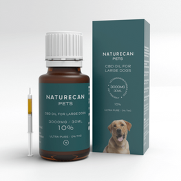 CBD olie til store hunde - 10%