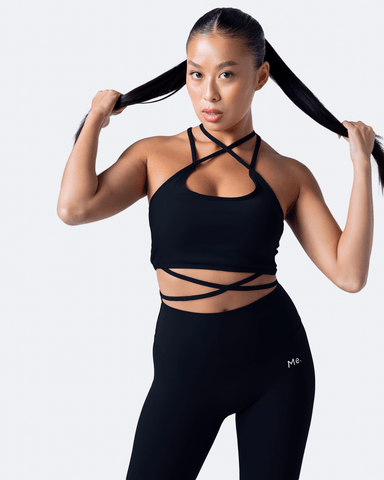 BetterMe Thin Straps Seamless Sports Bra for women