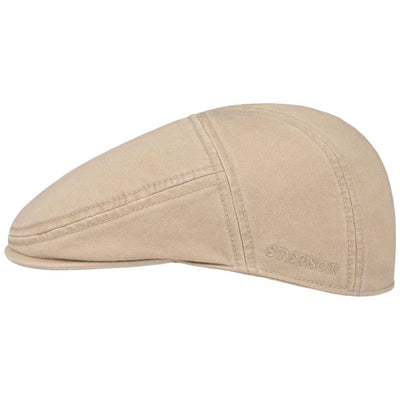 Stetson Kent Soft Cotton Flat Cap Beige – The Hat Company