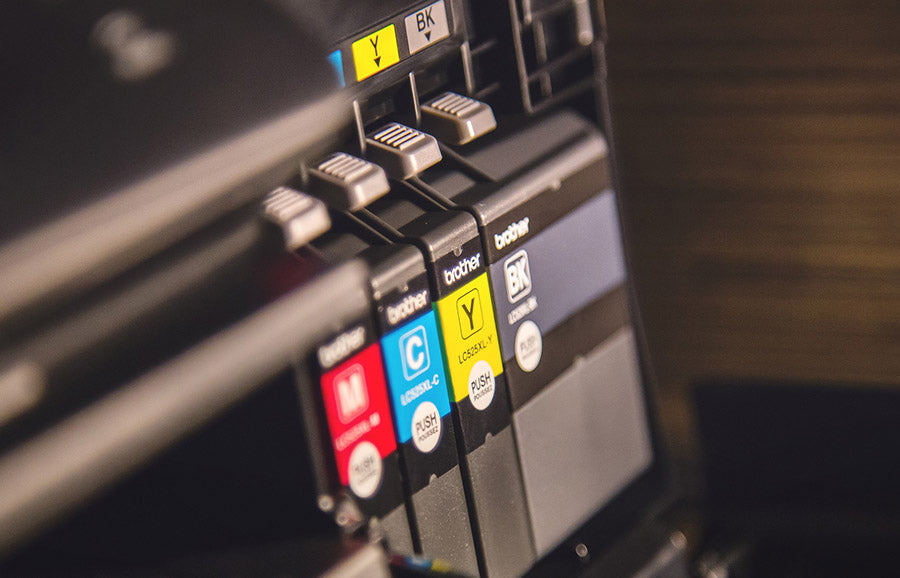 Heat transfer printer inkjet cartridges 