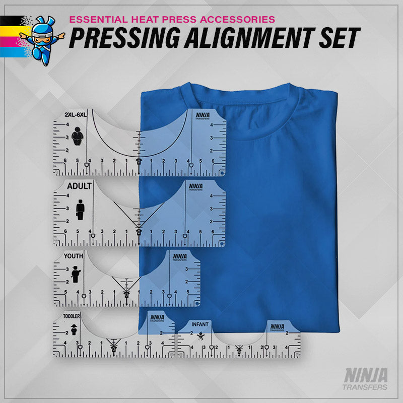 heat pressing alignment set