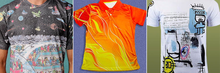 sublimation print examples