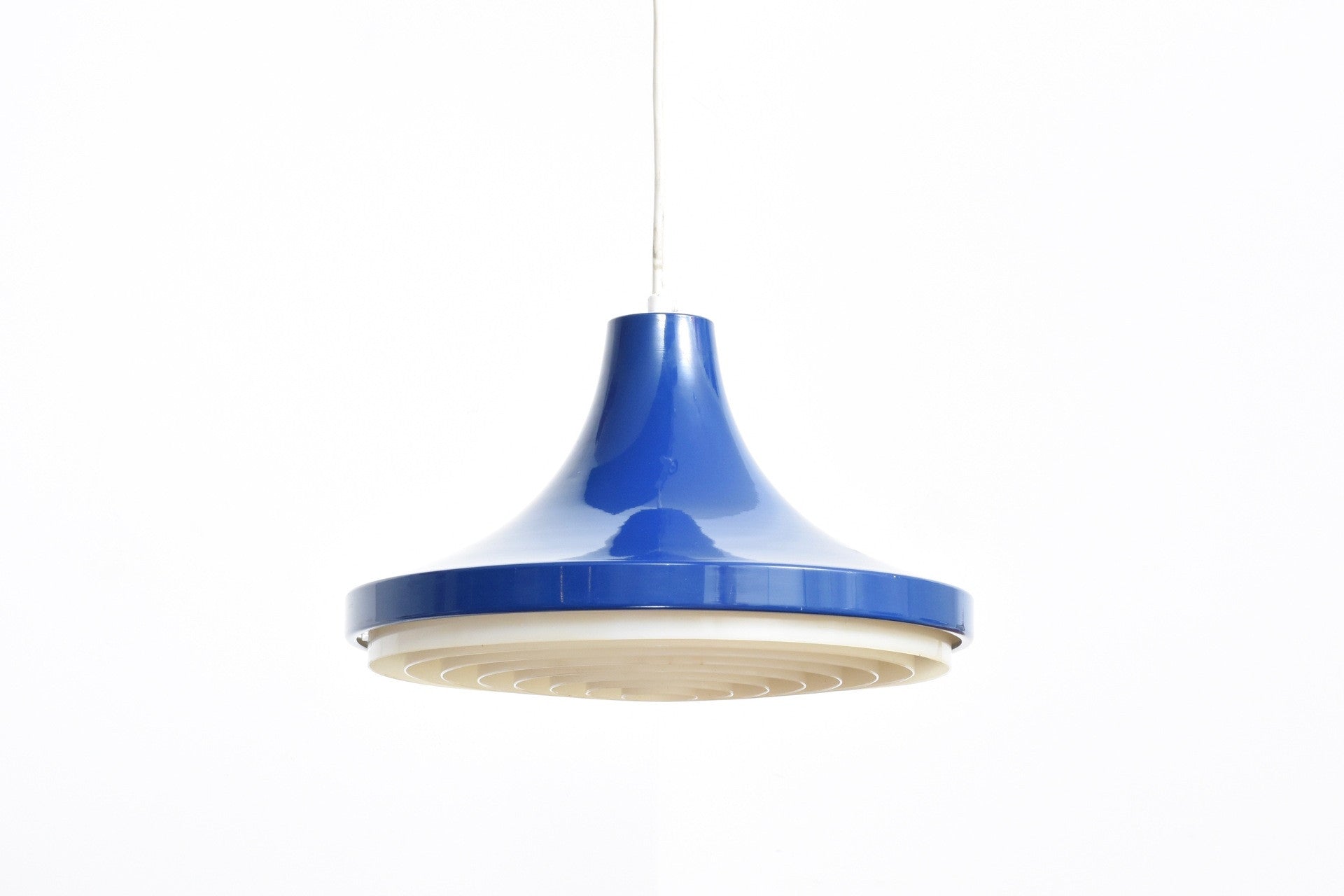 Enchanting Blue Enamel Pendant
