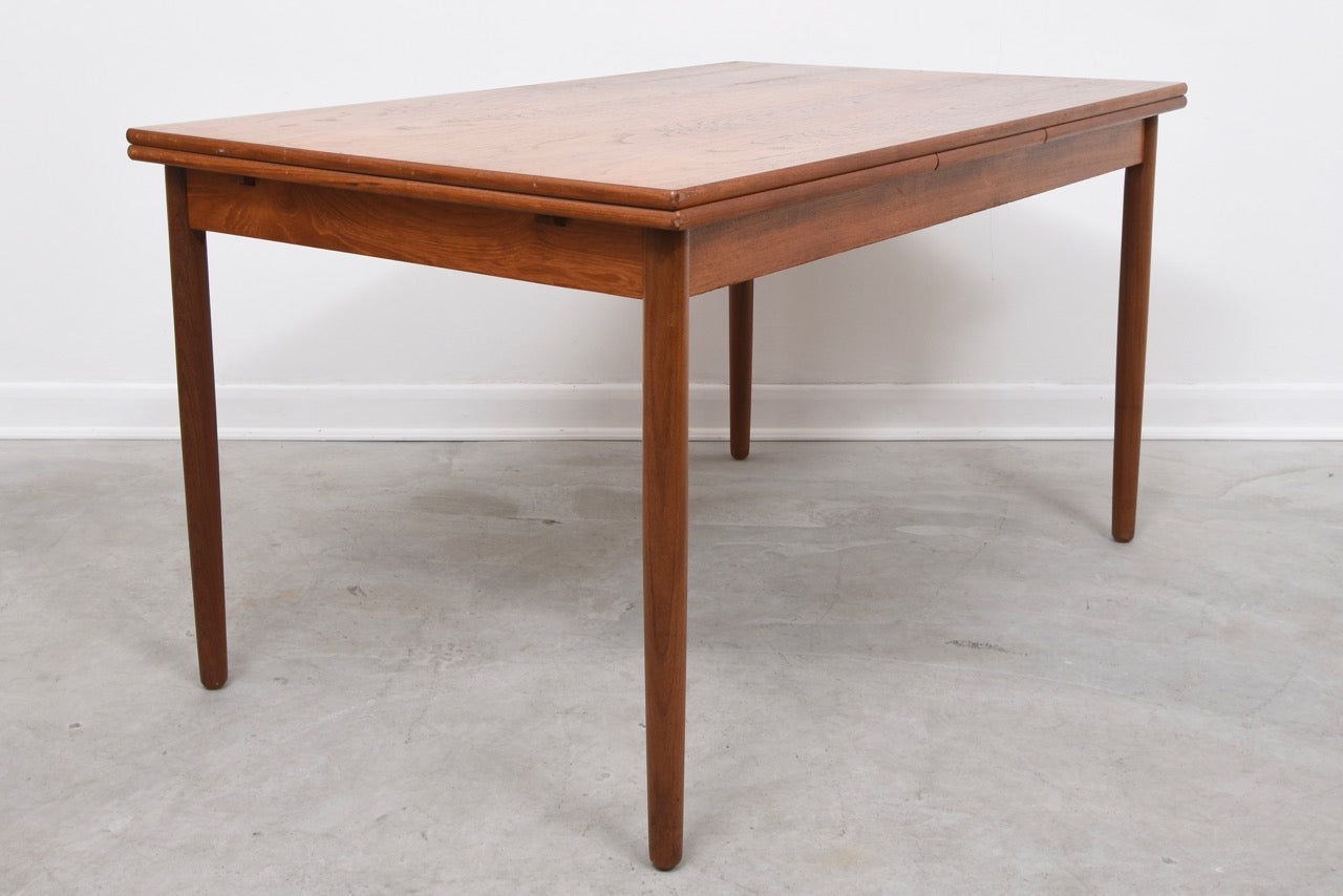 Swedish Hidden Leaf Dining Room Tables Contemporary