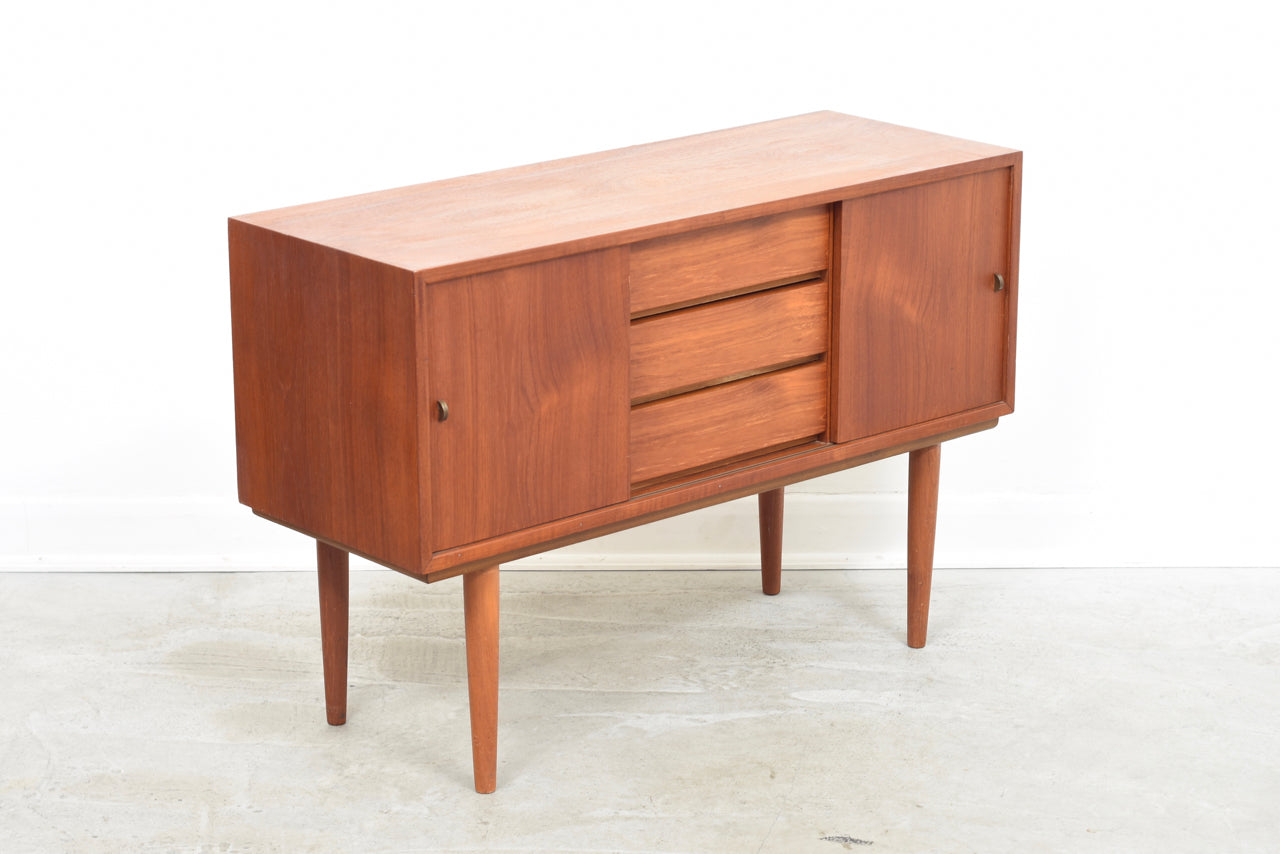 Short Teak Storage Cabinet Chase Sorensen